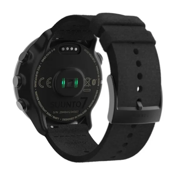 Suunto 7 titane noir mat – montre connectée offrant une expérience sportive polyvalente