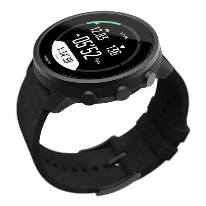 Suunto 7 titane noir mat – montre connectée offrant une expérience sportive polyvalente
