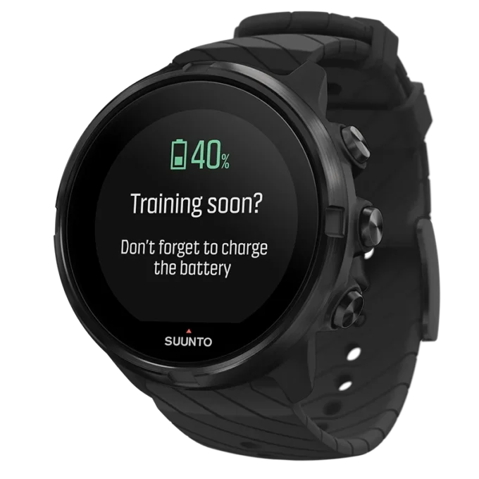 Suunto 9 All Black – montre de sport GPS avec une grande autonomie Suunto 9 All Black – montre de sport GPS avec une grande autonomie