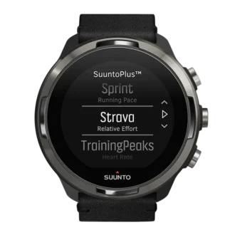 Suunto 9 Baro Titanium Cuir Suunto 9 Baro Titanium Cuir