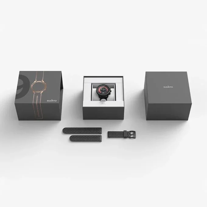 Suunto 9 Baro Titanium Cuir