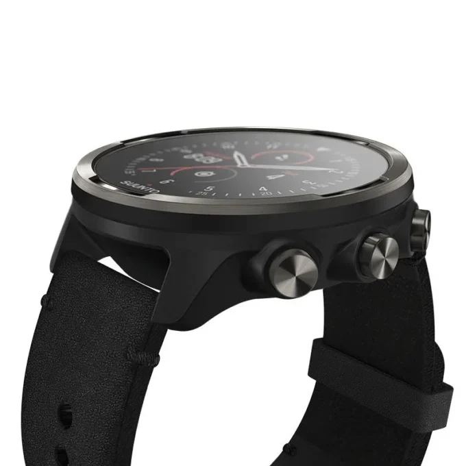 Suunto 9 Baro Titanium Cuir