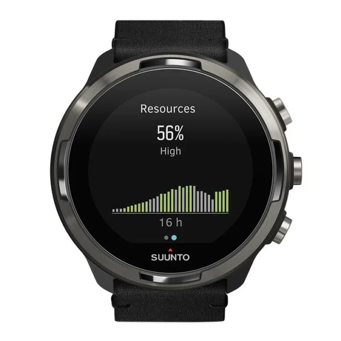Suunto 9 Baro Titanium Cuir