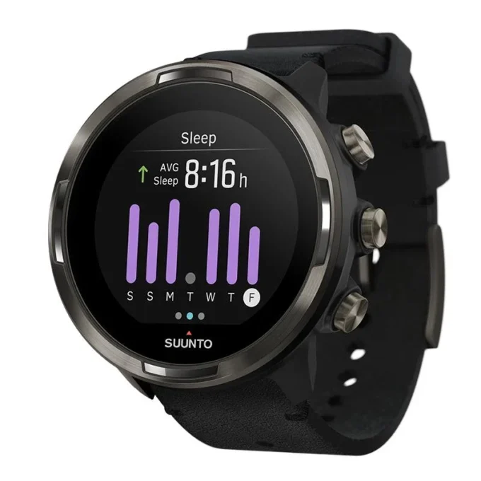 Suunto 9 Baro Titanium Cuir