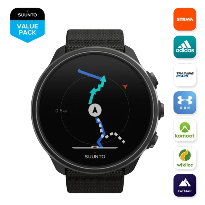Suunto 9 Baro Titanium édition limitée – montre GPS d&rsquo;ultra-endurance