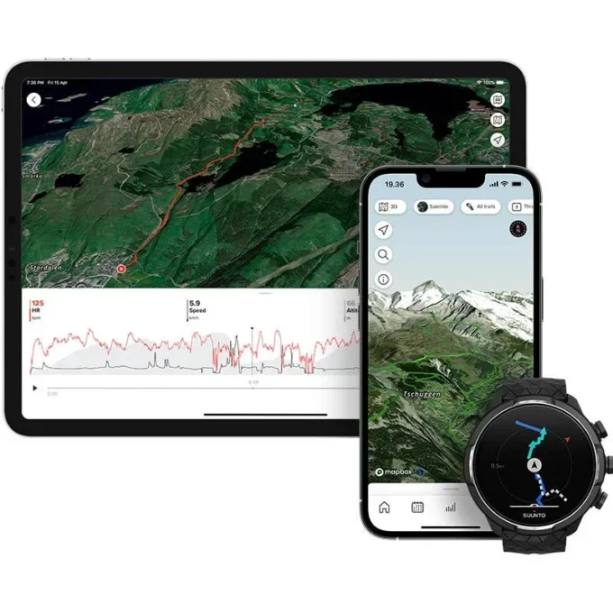 Suunto 9 Baro Titanium – montre de sport GPS avec une grande autonomie Suunto 9 Baro Titanium – montre de sport GPS avec une grande autonomie