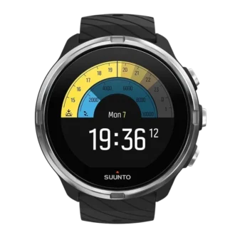 Suunto 9 Black – montre de sport GPS avec une grande autonomie