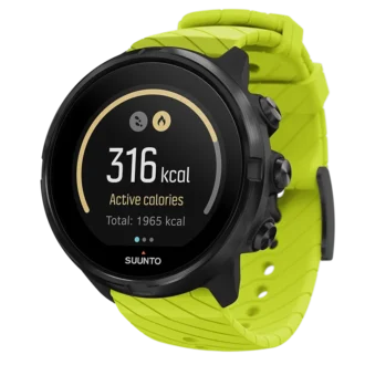 Suunto 9 lime – montre de sport GPS avec une grande autonomie