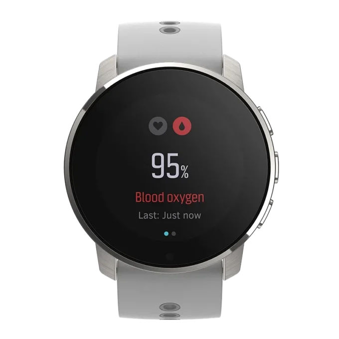 Suunto 9 Peak Birch White Titanium – montre de sport GPS ultra-fine, compacte et robuste