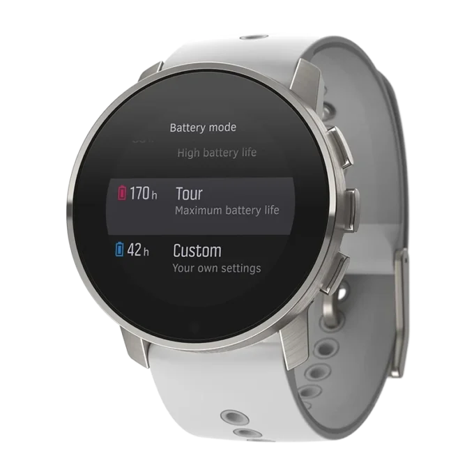 Suunto 9 Peak Birch White Titanium – montre de sport GPS ultra-fine, compacte et robuste