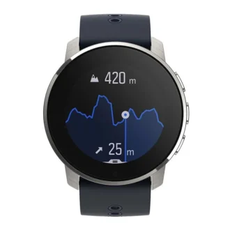 Suunto 9 Peak Granite Blue Titanium – montre de sport GPS ultra-fine, compacte et robuste