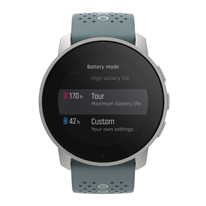 Suunto 9 Peak gris mousse – montre de sport GPS ultra-fine, compacte et robuste