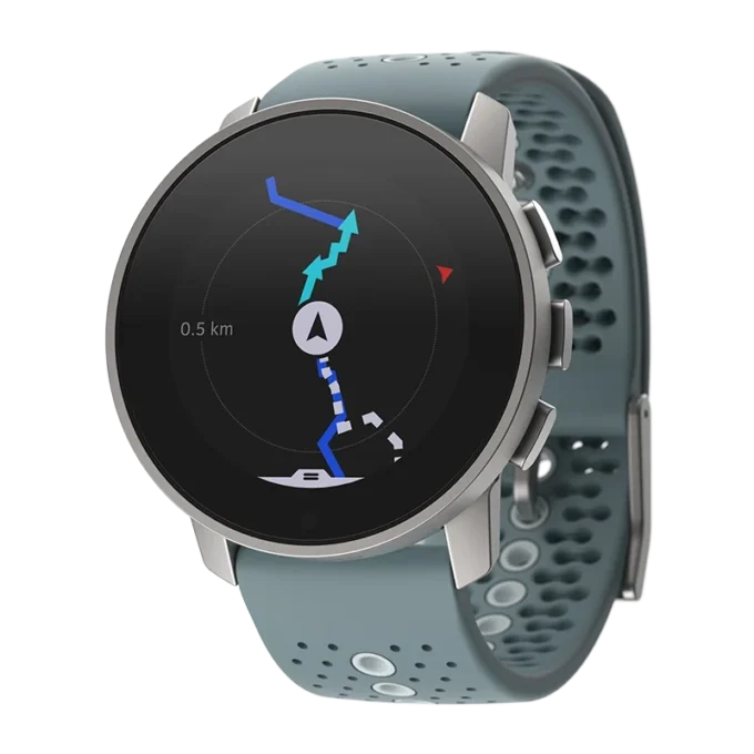 Suunto 9 Peak gris mousse – montre de sport GPS ultra-fine, compacte et robuste