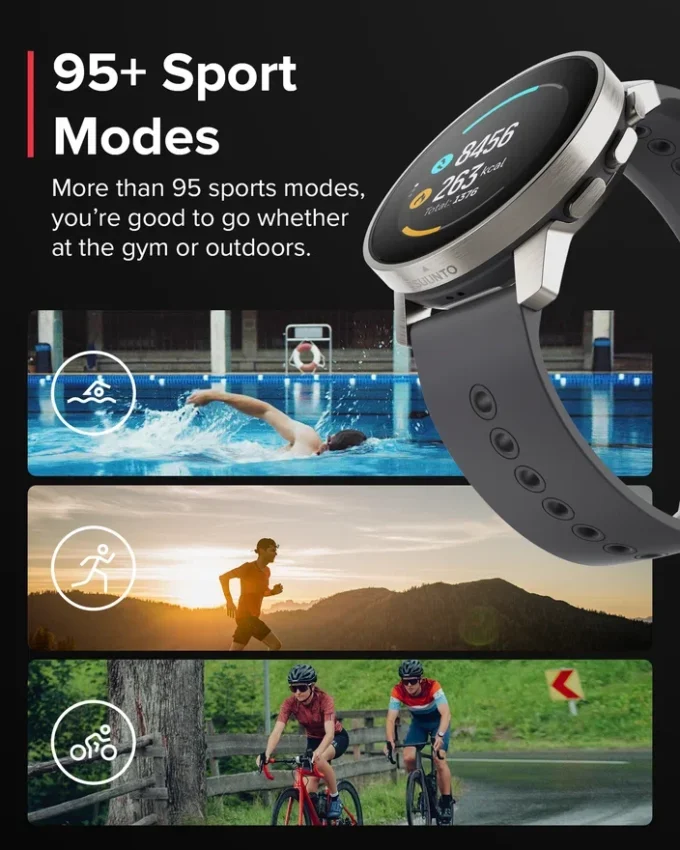 Suunto 9 Peak Pro Titanium Slate Suunto 9 Peak Pro Titanium Slate