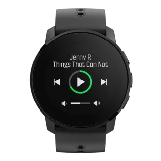 Suunto 9 Peak tout en titane All Black – montre de sport GPS ultra-fine, compacte et robuste