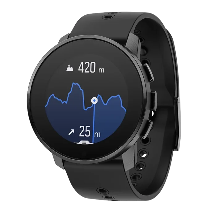 Suunto 9 Peak tout en titane All Black – montre de sport GPS ultra-fine, compacte et robuste Suunto 9 Peak tout en titane All Black – montre de sport GPS ultra-fine, compacte et robuste