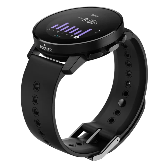 Suunto 9 Peak tout en titane All Black – montre de sport GPS ultra-fine, compacte et robuste Suunto 9 Peak tout en titane All Black – montre de sport GPS ultra-fine, compacte et robuste