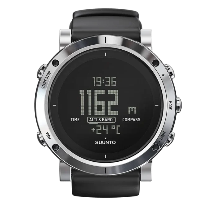 Suunto Core en acier brossé