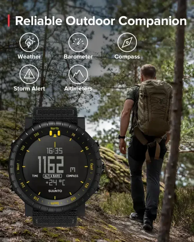 Suunto Core noir et jaune TX Suunto Core noir et jaune TX