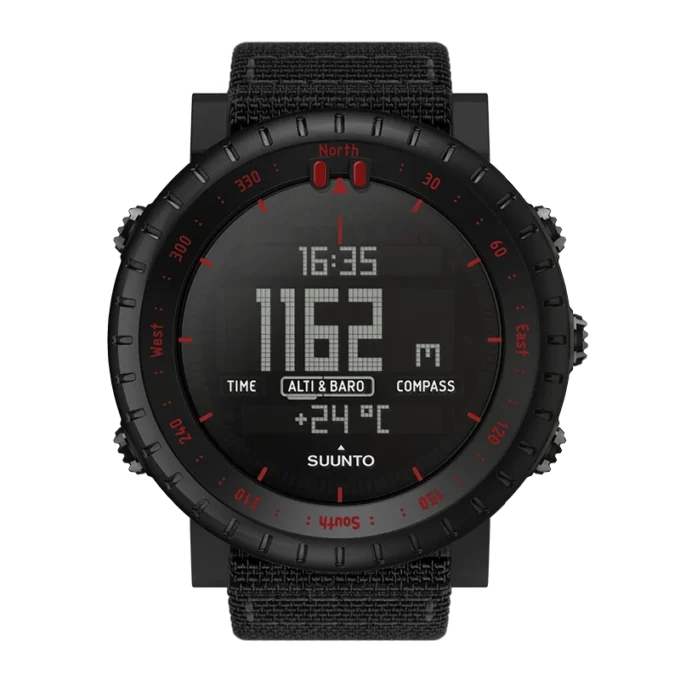 Suunto Core noir rouge
