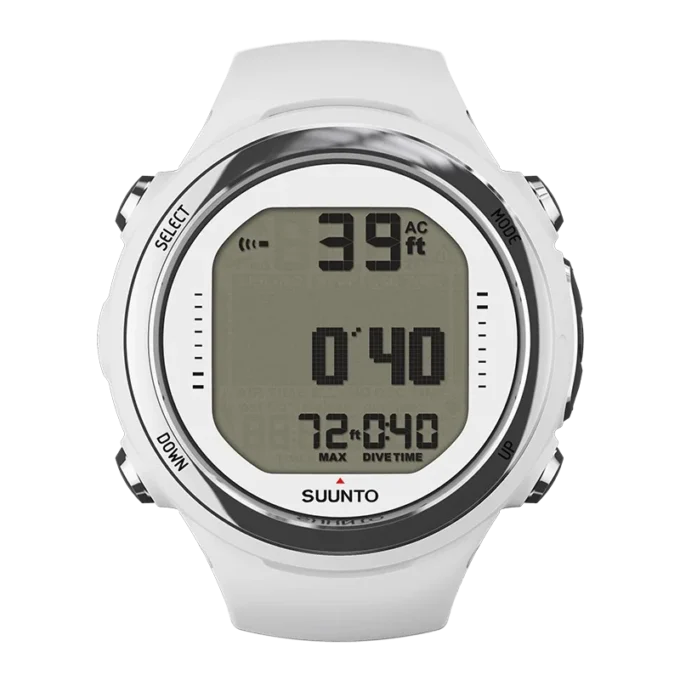 Suunto D4i Novo blanc – un ordinateur de plongée léger et compact Suunto D4i Novo blanc – un ordinateur de plongée léger et compact