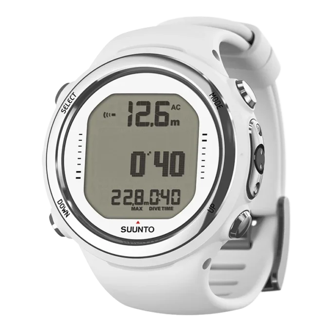 Suunto D4i Novo blanc – un ordinateur de plongée léger et compact Suunto D4i Novo blanc – un ordinateur de plongée léger et compact