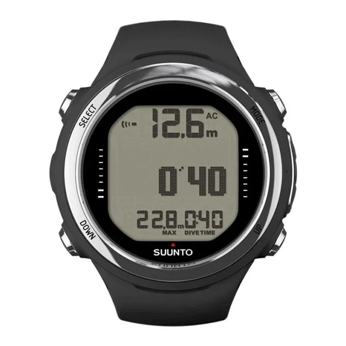 Suunto D4i novo noir – câble USB et sangle d’extension vendus séparément Suunto D4i novo noir – câble USB et sangle d’extension vendus séparément