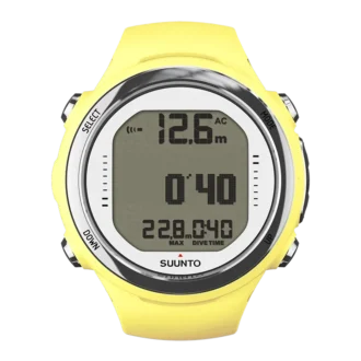 Suunto D4i Novo Sun – un ordinateur de plongée léger et compact