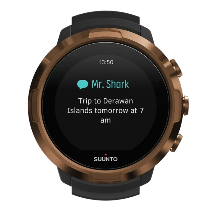 Suunto D5 copper – ordinateur de plongée au format montre pour plongeurs récréatifs Suunto D5 copper – ordinateur de plongée au format montre pour plongeurs récréatifs