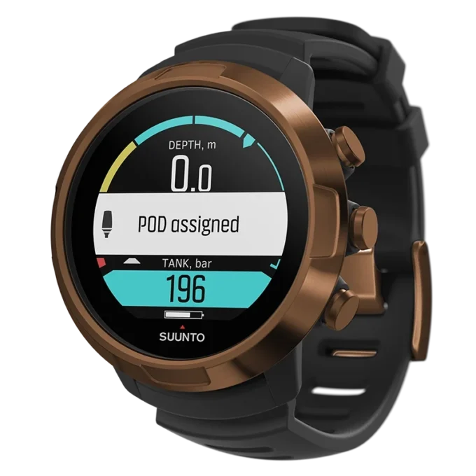 Suunto D5 copper – ordinateur de plongée au format montre pour plongeurs récréatifs Suunto D5 copper – ordinateur de plongée au format montre pour plongeurs récréatifs