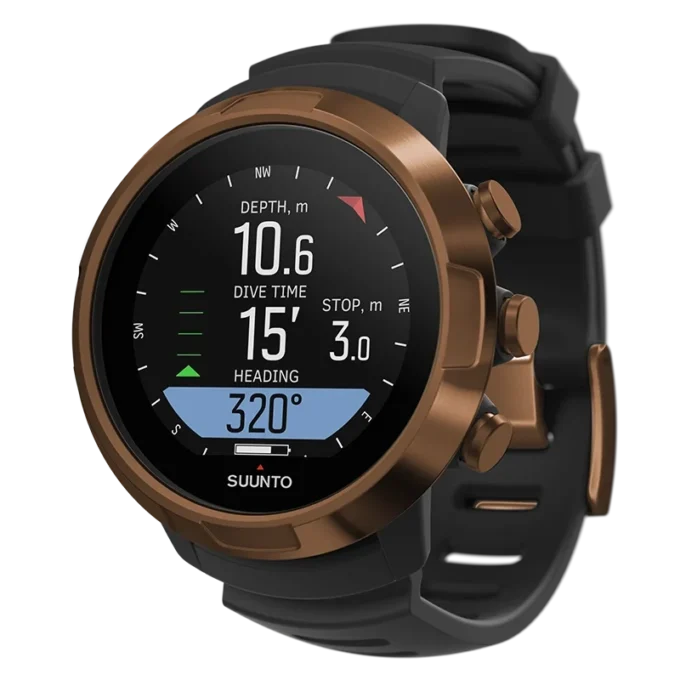 Suunto D5 copper – ordinateur de plongée au format montre pour plongeurs récréatifs Suunto D5 copper – ordinateur de plongée au format montre pour plongeurs récréatifs