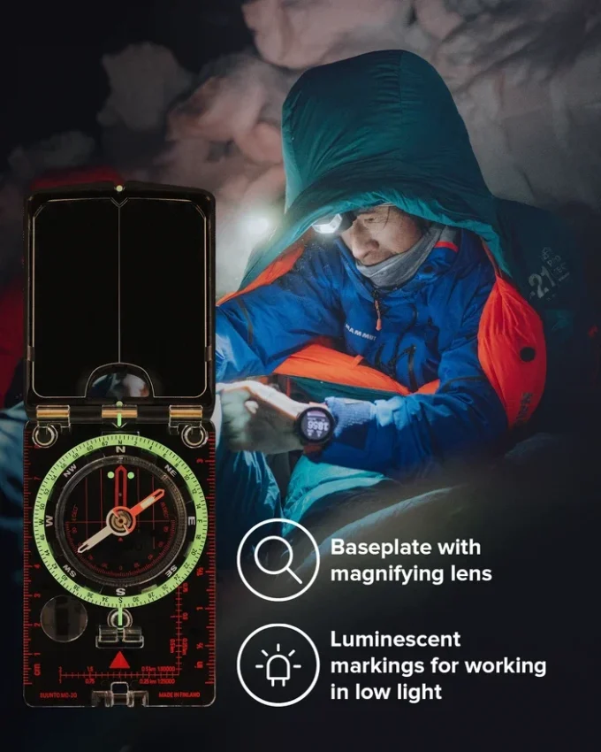 Suunto mc-2/g/6400 – boussole militaire à miroir