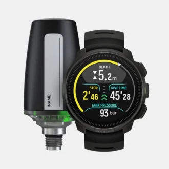 Suunto Ocean All Black et Suunto Tank Pod avec étui rigide