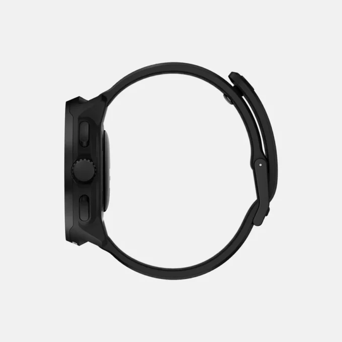 Suunto Run All Black avec bracelet en silicone