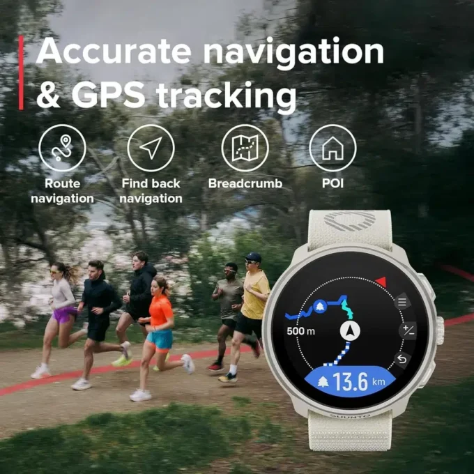 Suunto Run gris givré