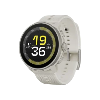 Suunto Run gris givré avec bracelet en silicone