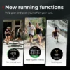 Suunto Run orange corail
