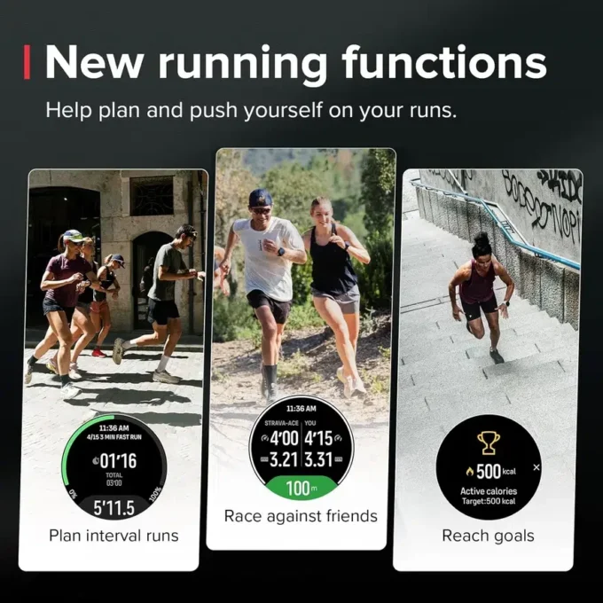 Suunto Run orange corail