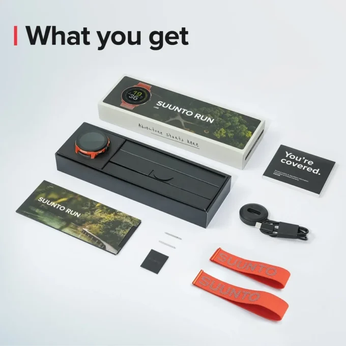 Suunto Run orange corail