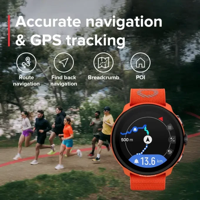 Suunto Run orange corail