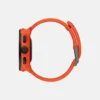 Suunto Run orange corail avec bracelet en silicone