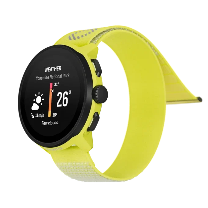 Suunto Run vert citron