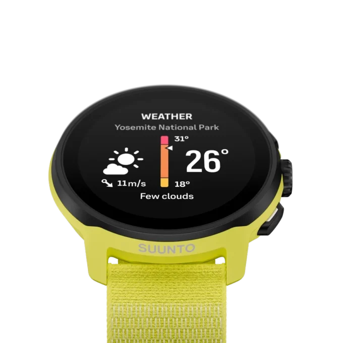 Suunto Run vert citron