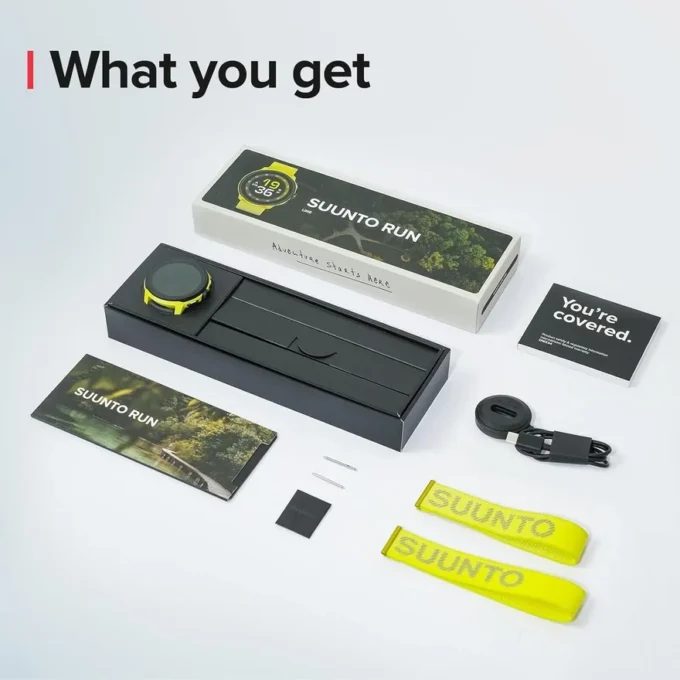 Suunto Run vert citron
