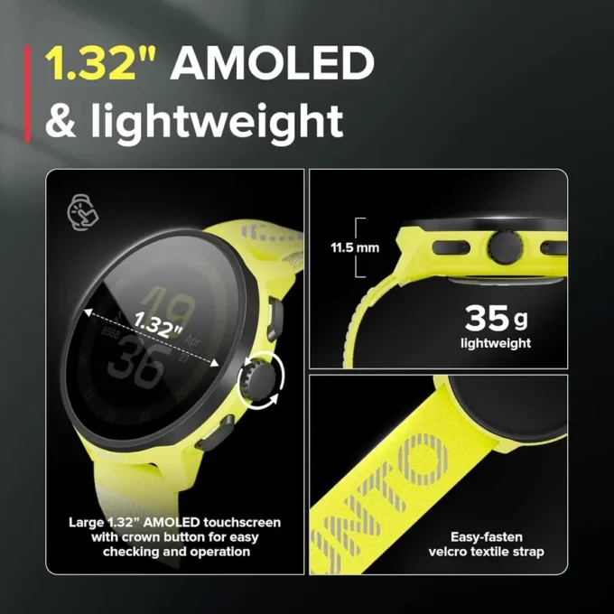 Suunto Run vert citron