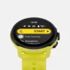 Suunto Run vert citron avec bracelet en silicone