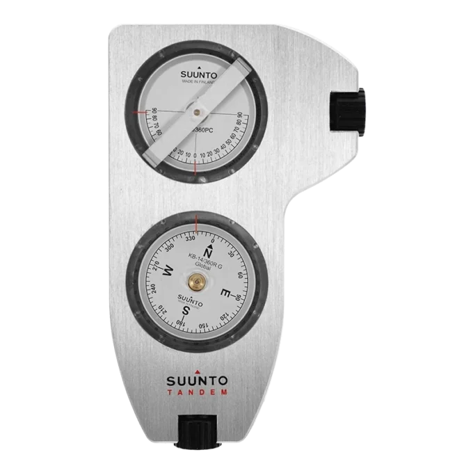 Suunto Tandem/360pc/360r g clinomètre/boussole – instrument de précision pour professionnels Suunto Tandem/360pc/360r g clinomètre/boussole – instrument de précision pour professionnels