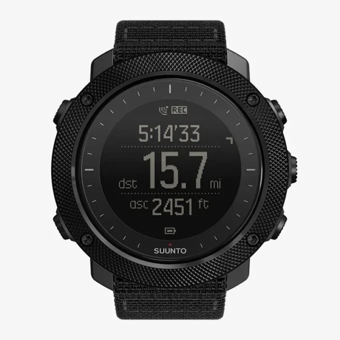 Suunto Traverse Alpha Stealth reconditionnée – la montre outdoor GPS/GLONASS Suunto Traverse Alpha Stealth reconditionnée – la montre outdoor GPS/GLONASS
