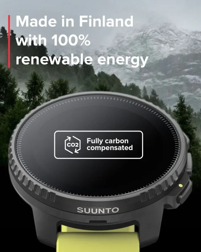 Suunto Vertical noir citron vert
