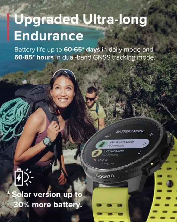 Suunto Vertical noir citron vert